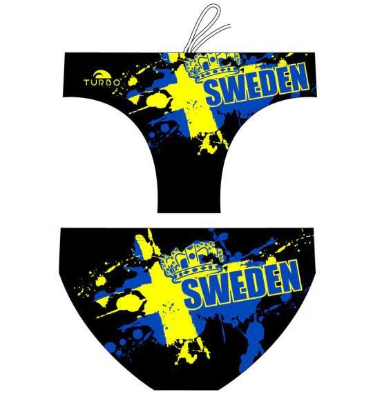 مایو واترپولو مردانه توربو Sweden Crown